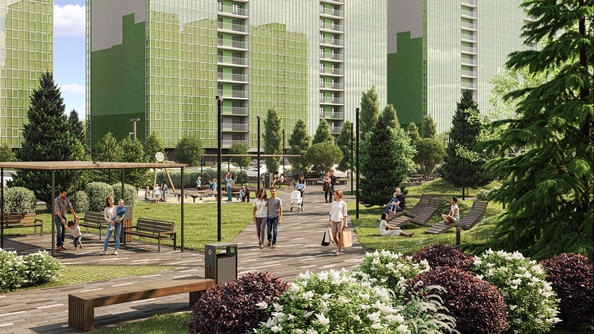 
  Продается 2-комн. квартира 61.73 м², в ЖК Аллея Парк, 1 этап. Фото 8.