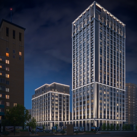 
  Продается 3-комн. квартира 84.6 м², в ЖК МЭТР. Фото 4.