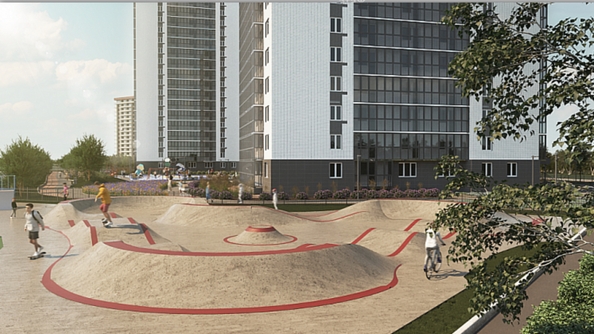 
  Продам 1-комн. квартира 41.9 м², в ЖК Три слона, дом 3. Фото 13.