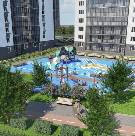 
  Продам 1-комн. квартира 41.9 м², в ЖК Три слона, дом 3. Фото 18.