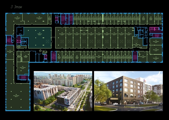 
  Сдается офис 43.5 м², в ТОК Авион. Фото 1.