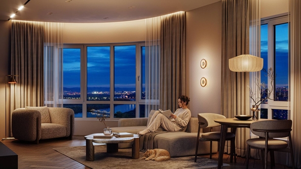 
  Продается 3-комн. квартира 77.3 м², в ЖК Дом на Ульяновском. Фото 7.