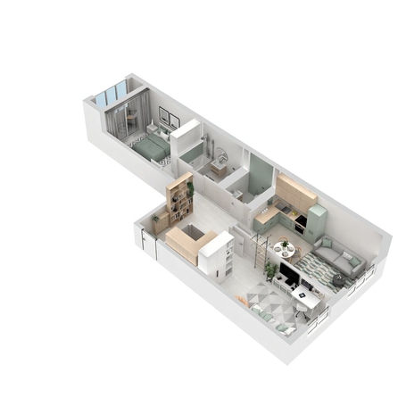 
  Продается 3-комн. квартира 73.3 м², в ЖК Три Клёна, дом 1. Фото 2.