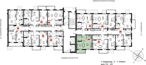 
  Продается 1-комн. квартира 38.04 м². Фото 2.