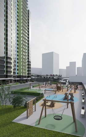 
  Продается 3-комн. квартира 47.4 м², в ЖК Зеленая высотка на Калинина. Фото 11.
