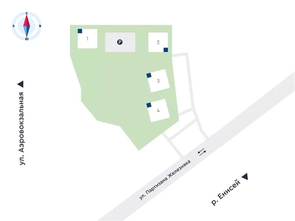 
  Продается 2-комн. квартира 43.58 м², в ЖК АЭРО, дом 4. Фото 2.