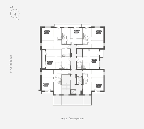 
  Продается 2-комн. квартира 59.5 м², в ЖК Белый квартал на Свободном, дом 4. Фото 5.