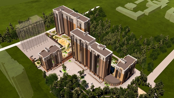 
  Продается 2-комн. квартира 57.3 м², в ЖК Вита-парк, 2 оч. 1 корпус. Фото 3.