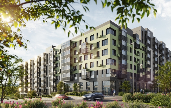 
  Продается 1-комн. квартира 41.57 м², в ЖК Юдинский, дом 1.1. Фото 2.