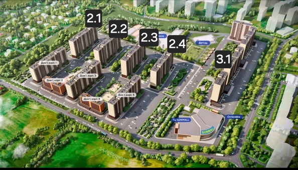 
  Продается 1-комн. квартира 36.19 м², в ЖК Аринский, дом 3 корпус 1. Фото 9.