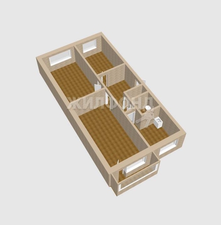 
   Продам 3-комнатную, 63.6 м², Взлетная ул, 64

. Фото 3.