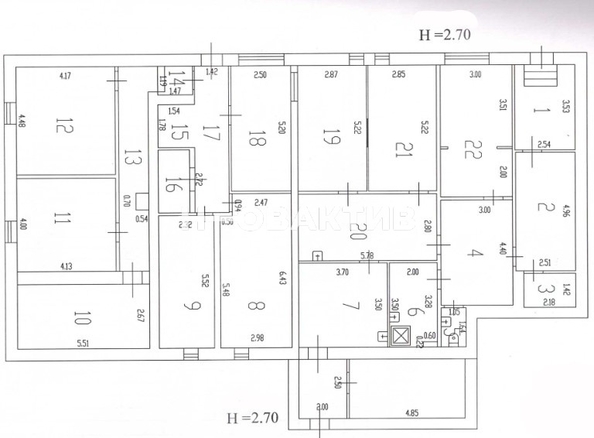 
   Сдам помещение свободного назначения, 306 м², 40 лет Октября ул, 2А

. Фото 5.