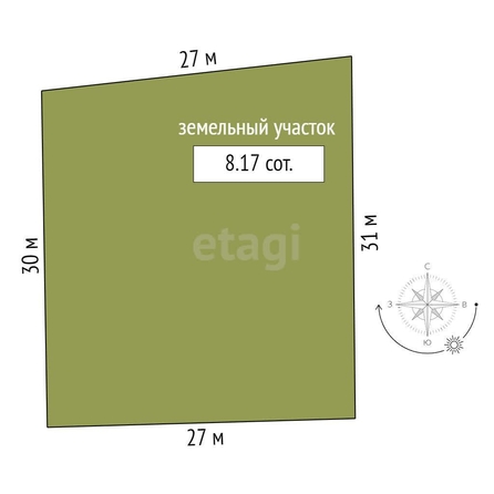 
  Продам  участок ИЖС, 8.2 соток, Барнаул

. Фото 1.