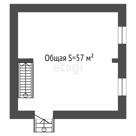 
   Продам дом, 57 м², Лебяжье

. Фото 2.