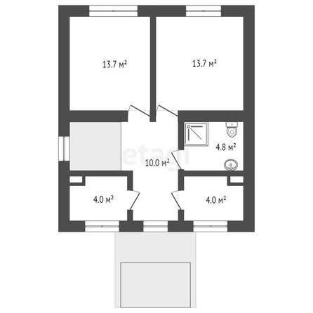 
   Продам дом, 162 м², Пригородный

. Фото 2.