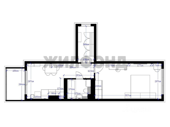 
  Продается 1-комн. квартира, 36.8 м², Власихинская ул
. Фото 14.