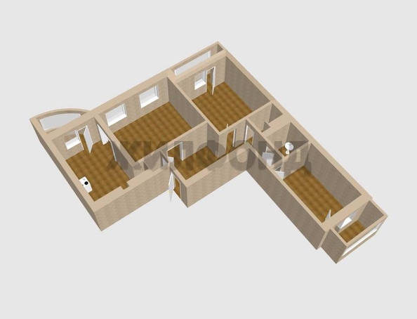 
  Продается 3-комн. квартира, 86.2 м², Павловский тракт
. Фото 27.