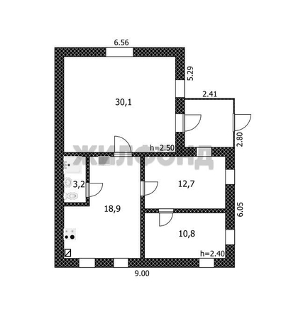 
  Продается дом, 76.3 м², Барнаул
. Фото 19.