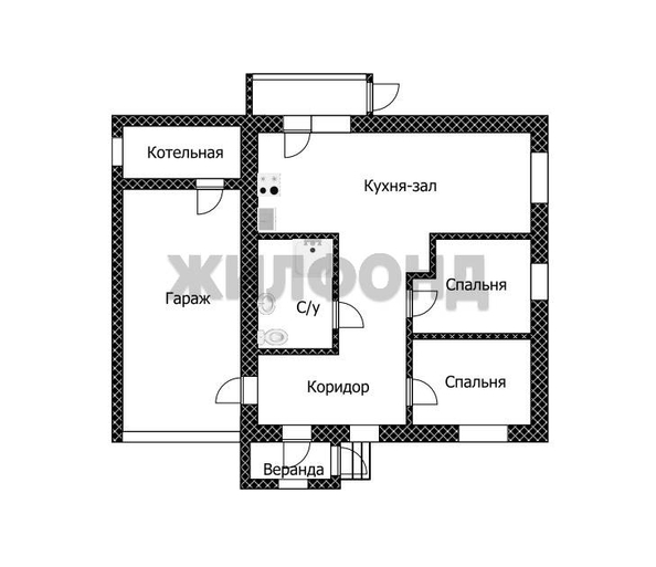 
  Продается дом, 109.8 м², село Власиха
. Фото 31.