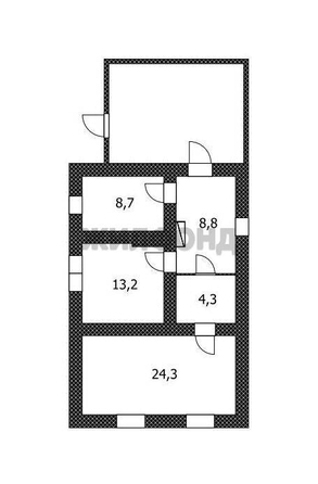 
  Продается дом, 60.8 м², село Тюменцево
. Фото 4.