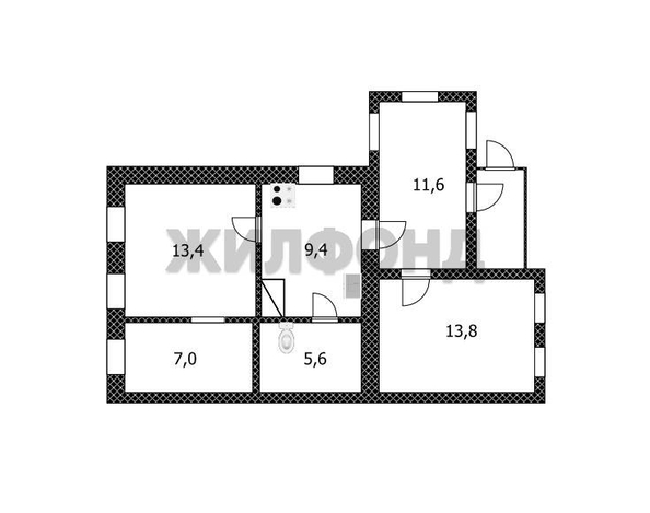 
  Продается дом, 60.8 м², Барнаул
. Фото 24.