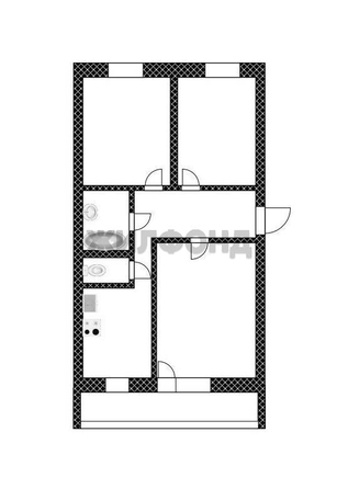 
  Продается 3-комн. квартира, 58.9 м², Калинина ул, д. 79
. Фото 17.