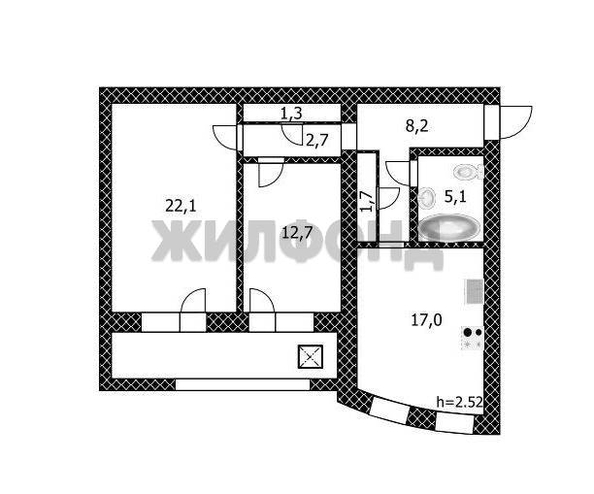 
  Продается 2-комн. квартира, 74.9 м², Малахова ул
. Фото 20.