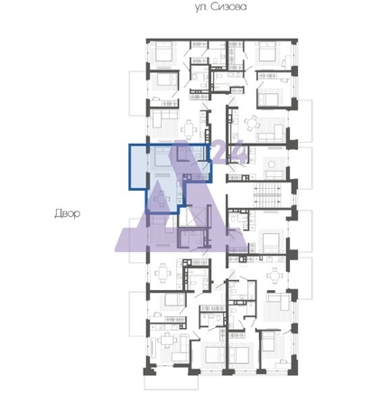 
  Продается 1-комн. квартира, 28.95 м², Сизова ул, д. 20
. Фото 4.