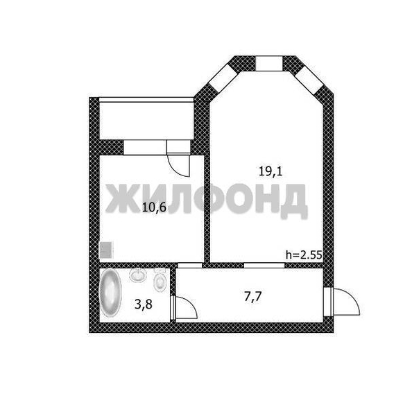 
  Продается 1-комн. квартира, 42.7 м², Сухэ-Батора ул
. Фото 16.