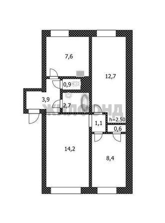 
  Продается 3-комн. квартира, 52.1 м², Ощепкова ул
. Фото 18.