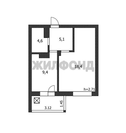 
  Продается 1-комн. квартира, 36.5 м², Путиловская ул
. Фото 7.