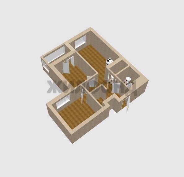 
  Продается 3-комн. квартира, 62.2 м², Красноармейский пр-кт
. Фото 19.