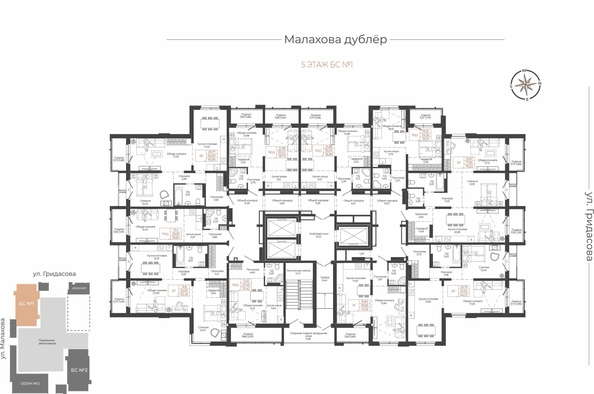 
  Продается 2-комн. квартира 76.22 м², в ЖК Легенда-155. Фото 1.