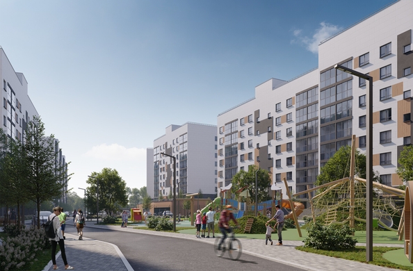 
  Продается 2-комн. квартира 64.1 м², в ЖК Первогорье, корпус 1. Фото 2.
