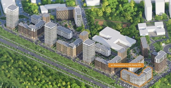 
  Продается 3-комн. квартира 82.4 м², в ЖК Камчатка, корпус 4. Фото 3.