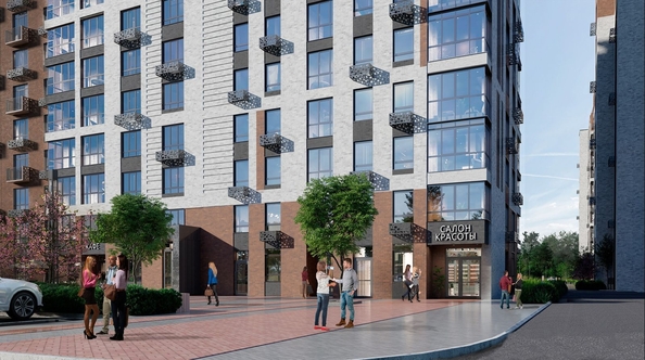 
  Продается 1-комн. квартира 38.1 м², в ЖК Широта, корпус 2. Фото 3.