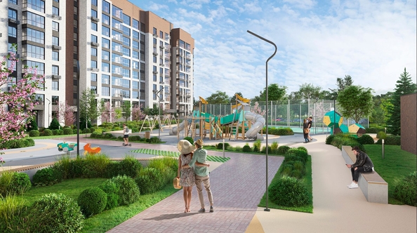 
  Продается 1-комн. квартира 36.1 м², в ЖК Широта, корпус 2. Фото 4.