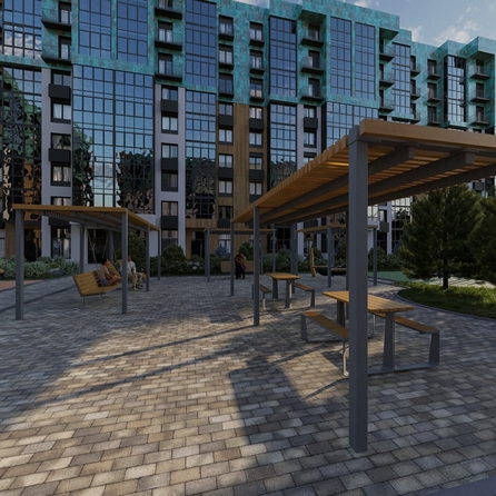 
  Продается студия, 45.06 м², ЖК Ёлки, дом 1
. Фото 52.