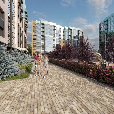 
  Продается 1-комн. квартира, 44.99 м², ЖК Ёлки, дом 3
. Фото 47.