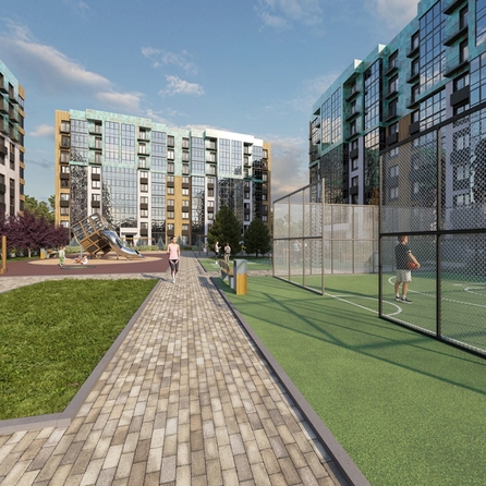 
  Продается 1-комн. квартира 39.9 м², в ЖК Ёлки, дом 2. Фото 40.