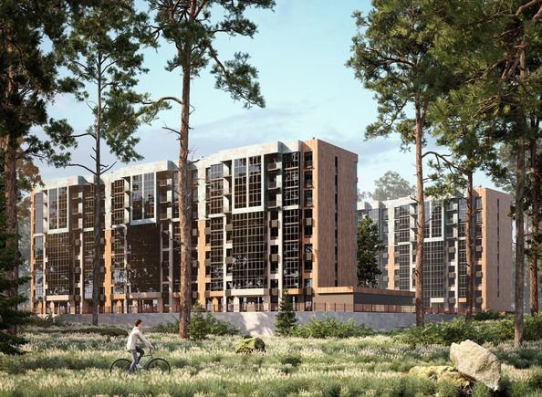 
  Продается 1-комн. квартира 40.96 м², в ЖК Ёлки, дом 3. Фото 4.