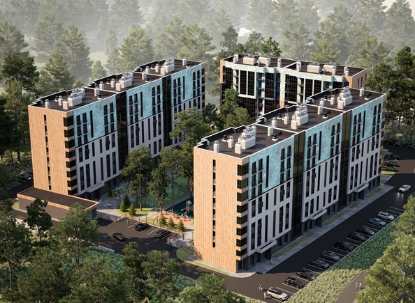 
  Продается 2-комн. квартира 52.97 м², в ЖК Ёлки, дом 3. Фото 2.