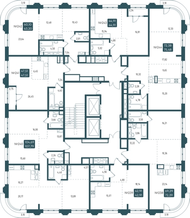 
   Продам 1-комнатную, 47.51 м², Бродский, 1-я очередь

. Фото 3.