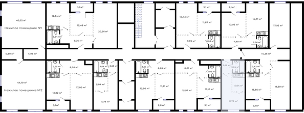 
  Продается 1-комн. квартира, 45.22 м², ЖК Юго-Западный, дом 17
. Фото 3.