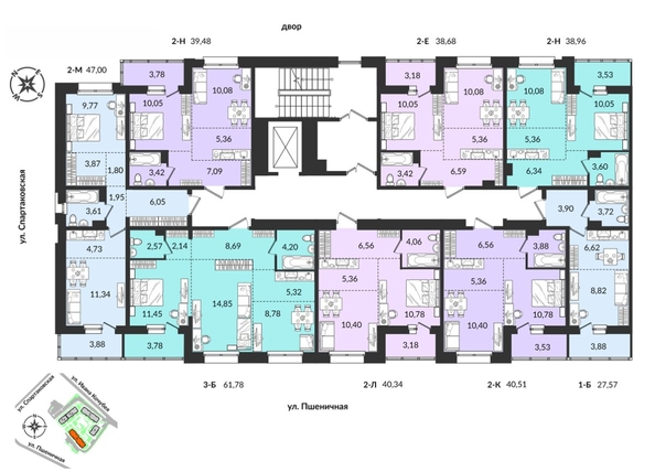 
   Продам 2-комнатную, 47 м², Источник, дом 4

. Фото 2.