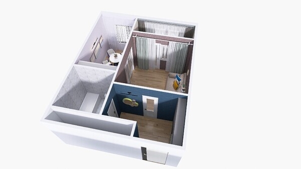 
   Продам 1-комнатную, 27.4 м², Юго-Западный, дом 17

. Фото 7.
