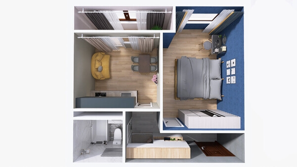 
   Продам 1-комнатную, 37.9 м², Юго-Западный, дом 17

. Фото 7.
