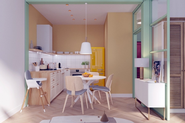 
  Продается 2-комн. квартира, 43.5 м², ЖК Квартал Стрижи, 3 очередь, дом 2
. Фото 6.