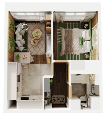 
  Продается 2-комн. квартира, 37.8 м², ЖК Квартал Стрижи, 3 очередь, дом 1
. Фото 1.