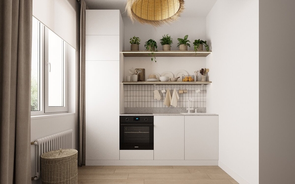
  Продается 1-комн. квартира, 35.3 м², ЖК Квартал Стрижи, 3 очередь, дом 1
. Фото 7.